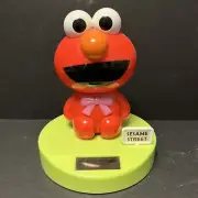 Solar Powered Dancing Bobble Head - From Japan ELMO - Big Smile