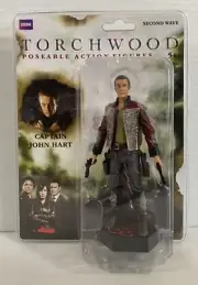 Torchwood Captain John Hart 6 Inch Poseable Action Figure Wave 2 2006 New