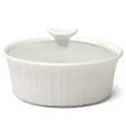 NEW CorningWare French White Round Casserole Dish 1.4L
