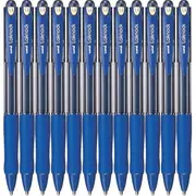 Uni-Ball SN-100 Laknock Retractable Ballpoint Pen Broad 1.4mm (Blue) [Box 12]