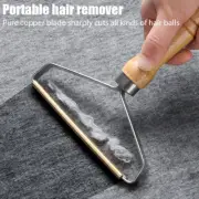 Cat Dog Pets Hair Removel Tool Portable Manual Scraper Lint Cleaner Sticky Brush