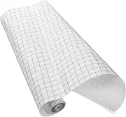 Transfer Tape Roll Grid Self-Adhesive Vinyl Transfer Sticker Practical Laminating Film for Home Use