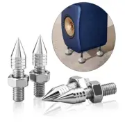 4pcs Stainless Steel Speaker Anti-Shock Spike Isolation Feet Absorber Stand