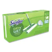 Swiffer 49947 Sweeper Mop - White Head Silver/Green Handle New