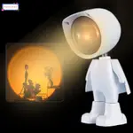 ASTRONAUT ROBOT PROJECTOR SUNSET LAMP BACKGROUND LIGHT LIVE
