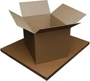OZPACK Brown Shipping Boxes – Large Cardboard Box Mailers –400 x 300 x 300mm RSC Slotted Moving Boxes | Strong B-Flute Cardboard for Shipping, Moving, Storage & Ecommerce Packaging – Set of 40