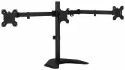Mount-It! Triple Monitor Stand 3 Monitor Stand Fits 19-27 Inch Computer Screens