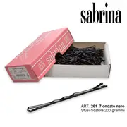 Sabrina ball clip n.7 on-loose 200 grams black wavy
