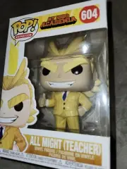 Funko POP ! Vinyl Figure # 604 ALL MIGHT TEACHER My Hero Academia In Box