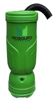 Mosquito Super HEPA 10 Quart Backpack Vacuum with Tool Kit Green