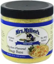 Mrs. Miller's Chicken Flavored Soup Base - Gluten Free - 12 oz
