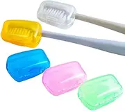 Travel Toothbrush Case - Toothbrush Protector Case | Toothbrush Protector Box | Toothbrush Caps | 5-Pieces Tooth Brush Caps | Toothbrush Protector for Home Travel Outdoor Camping Hiking