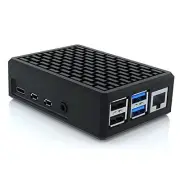 Aluminium Raspberry Pi 4 Case - Passive Heatsink Cooler for Pi 4 Model B