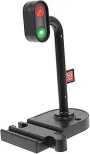 KICHOUSE Realistic Railway Traffic Signal Model DIY Plaything Simulation Traffic Light Toy for Boys and Girls