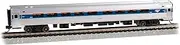 Bachmann Trains - AMFLEET I CAR with Lighted Interior - Coach Class #82526 - Phase VI - N Scale