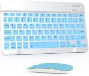 Bluetooth Keyboard and Mouse Combo for iPad - Rechargeable Wireless Keyboard.