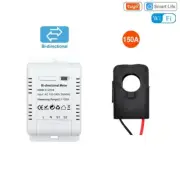 WiFi Energy Meter Current Sensor Clamp Transformer Power Monitor 110-240V 150A