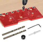 Shelf Pin Jig Shelf Pin Jig 1/4 Inch Aluminum Alloy Shelf Pin Drilling GuideⓀ .l