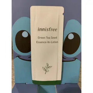 Innisfree 綠茶乳液 1ml小樣