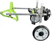 Dog Assisted Walk Car，Pet Wheelchair, Pet/Doggie Wheelchairs with Disabled Hind Legs Walking, Easy Assemble & Light Weight(Small)