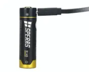 Speras Rechargable Lithium Battery Micro USB 14500