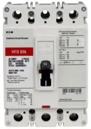 HFD3040L CUTLER HAMMER 3 POLES 40 AMP 600V MC CIRCUIT BREAKER NEW
