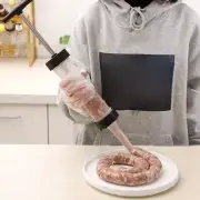Injector Syringe with 3 Tubes Family Squeeze Press Chicken Meats