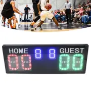 GA30B6D LH 6 Digit Electronic Scoreboard 1‑99 LED Display Digital Score Keeper