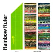 Quilting Patchwork Sewing Template Rainbow Ruler 2.5 Inch Matilda's Own