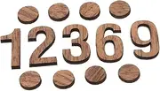 VINTORKY Replacement Parts for Clocks Watches Wooden DIY Clock Numerals Strong Long-Lasting Suitable for