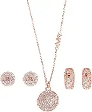 [Michael Kors] Premium Rose Gold Jewlery Set MKC1701SET