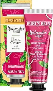 Burt’s Bees Hand Cream, Watermelon and Mint with Shea Butter and Nutrient-Rich Botanicals, 28.3g