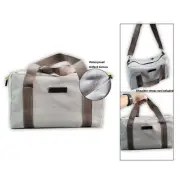 Green/Grey Canvas Tool Bag with Excellent Durability and Waterproofness