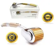 ZGTS® Titanium Derma Roller 2.0 mm w/ Travel Case For Stretch Marks, Cellulite
