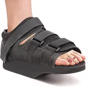 Post Op Recovery Shoe Adjustable Medical Walking Shoe Forefoot Off-Loading Healing Shoe for Post Surgery or Operation Support, Broken Foot, Bunions Broken Big Toe Surgery Forefoot Splint (XL)