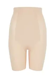 Wacoal Inès Secret Stretch-nylon High-waist Shaping Shorts - Beige L (UK14 / L)