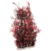 2 Pcs Simulated Aquatic Grass Coral Tree Aquarium Decorate Leaf Faux Seaweed