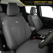 Toyota Hilux 8th Gen 48V V-Active (Cloth Seats) - SR & SR5 XP7 Heavy Duty Canvas 2x Front Seat Covers (Available)