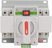 Dual Power Transfer Switch 63A, 220V Automatic Power Transfer Switch Circuit Breaker 2P Automatic Transfer Switch