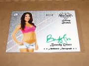 2015 Benchwarmer BRANDY GRACE #17 Daizy Dukez Green Auto SP/10 PLAYBOY - Fokkers