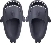[LAKIGE] Kids Shark Sliders Summer Clogs Slides Sandals for Boys Girls Non-Slip Beach Pool Shower and Bathing Slippers