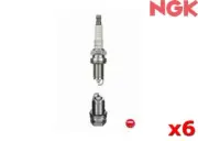 NGK Spark Plug Resistor VG FOR Nissan Pulsar 95-00 2.0 SSS (N15) HATBK x6