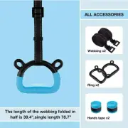 Kids Gymnastic Rings Pull up Rings for Chlidren Exercise,Indoor Gym Ring