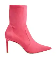 Stuart Weitzman Pointed-Toe High-Ankle Boots 37,38.5,38 Red