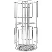Simple Rotating Capsule Coffee Pods Holder Storage Rack for 64 B1W7