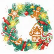 Cross-stitch kit Crown Gingerbread Cookie Cutters 1910 Riolis