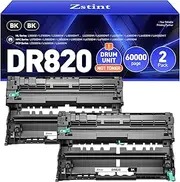 DR820 Drum Unit (Not Toner) Replacement for Brother DR-820 Imaging Drum Compatible for HL-L6200DW L6200DWT L5200DW L5100DN L5000D L6400DW MFC-L5800DW L5700DW L6700DW L6800DW DCP-L5600DN Printer 2-Pack