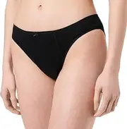 [Haute pression] Women's Pensée Classic Menstrual Panty, Abundant Flow T40 Underwear, Black, UK 12, Black, 12