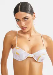 [Lolli Swim] Disco Abstract Bikini Top