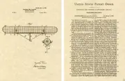 GRAF ZEPPELIN AIR SHIP US Patent Art Print READY TO FRAME! Blimp 1899 GOODYEAR